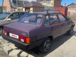 1997 Lada (ВАЗ) 21099, фиолетовый, 170000 рублей, вид 3
