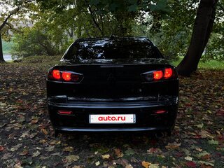 2011 Mitsubishi Lancer X Рестайлинг, чёрный, 730000 рублей, вид 5