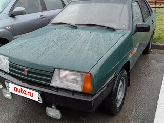 1999 Lada (ВАЗ) 21099, зелёный, 230000 рублей, вид 1