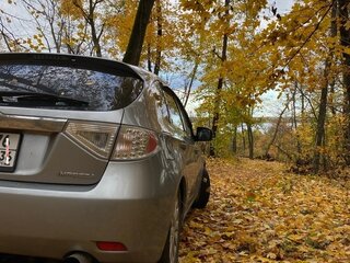 2007 Subaru Impreza III, серебристый, 600000 рублей, вид 4
