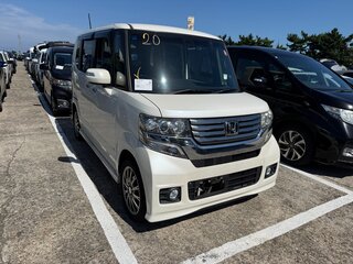 2014 Honda N-BOX I, белый, 485000 рублей, вид 2
