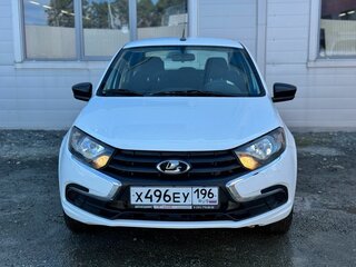 2020 Lada (ВАЗ) Granta I Рестайлинг, белый, 589000 рублей, вид 3