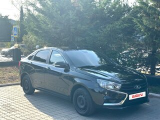 2016 Lada (ВАЗ) Vesta I, чёрный, 690000 рублей, вид 2