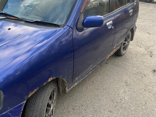 2001 Nissan Cube I Рестайлинг (Z10), синий, 90000 рублей, вид 4