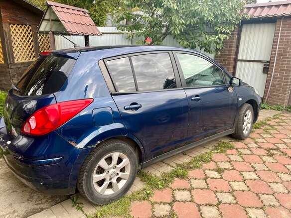 2007 Nissan Tiida I, синий, 450000 рублей - вид 1