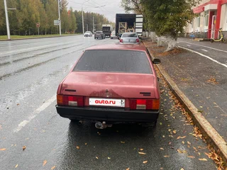 1997 Lada (ВАЗ) 21099, красный, 40000 рублей, вид 3