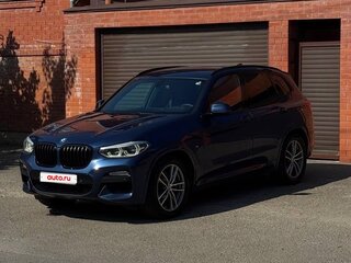 2018 BMW X3 20d xDrive III (G01), синий, 3490000 рублей, вид 2