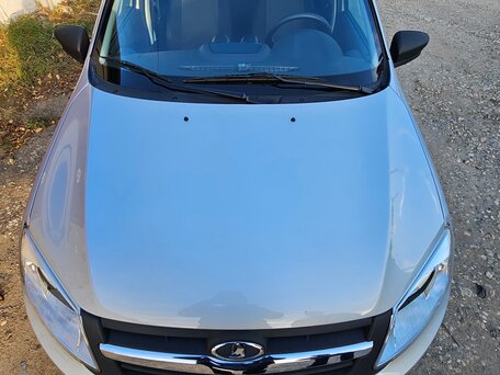 2016 Lada (ВАЗ) Granta I, серебристый, 530000 рублей, вид 4