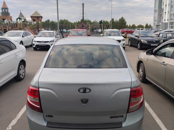 2012 Lada (ВАЗ) Granta I, голубой, 340000 рублей - вид 3