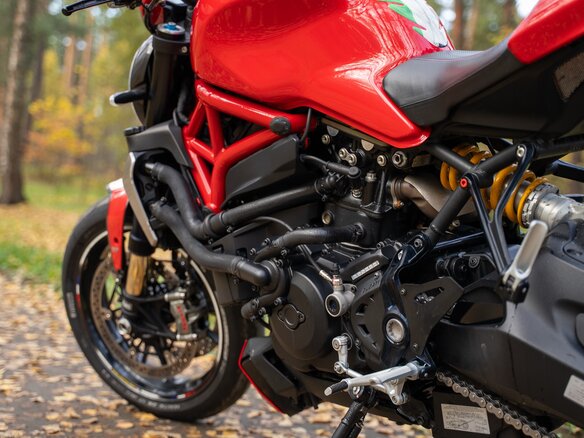 2016 Ducati Monster 1200, красный, 1300000 рублей - вид 13