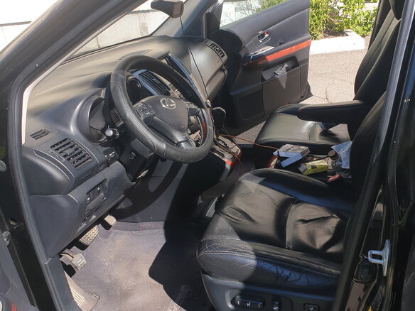 2007 Lexus RX 400h II Рестайлинг, чёрный, 1450000 рублей - вид 7