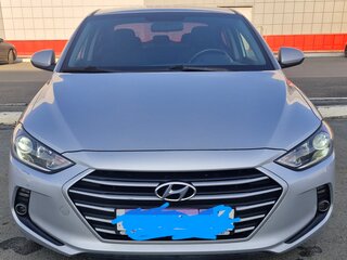 2017 Hyundai Elantra VI (AD), серебристый, 1522000 рублей, вид 3