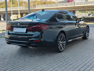 2019 BMW 5 серии 530d xDrive VII (G30/G31/G38), чёрный, 4350000 рублей, вид 5
