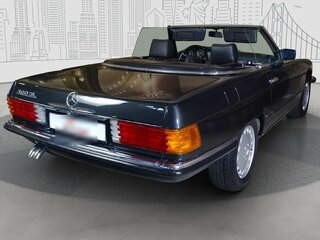 1989 Mercedes-Benz SL-Класс 300 III (R107, C107), чёрный, 5540000 рублей, вид 4