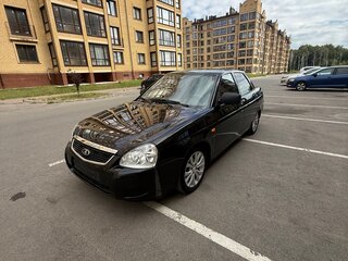 2017 Lada (ВАЗ) Priora I Рестайлинг, чёрный, 550000 рублей, вид 4