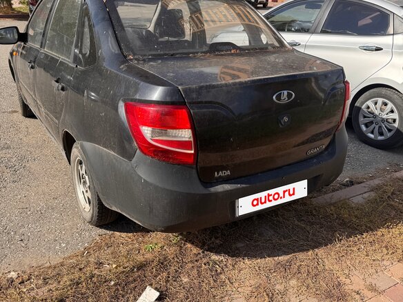 2012 Lada (ВАЗ) Granta I, серый - вид 2