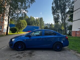 2012 Chevrolet Aveo II, синий, 520000 рублей, вид 4