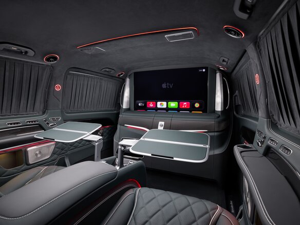 2026 Mercedes-Benz V-Класс Extra Long 300 d экстра длинный III (W447) Рестайлинг 2, чёрный, 41500000 рублей - вид 3