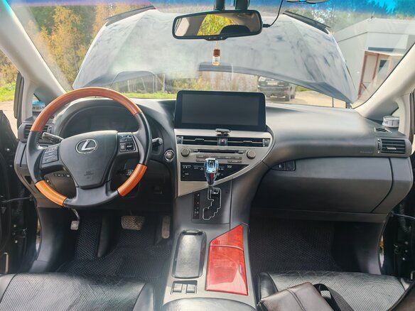 2009 Lexus RX 350 III, чёрный - вид 12