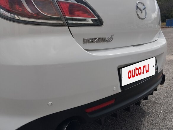 2012 Mazda 6 II (GH) Рестайлинг, белый, 990000 рублей - вид 5
