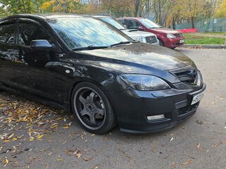 2008 Mazda 3 I (BK) Рестайлинг, чёрный, 800000 рублей, вид 3