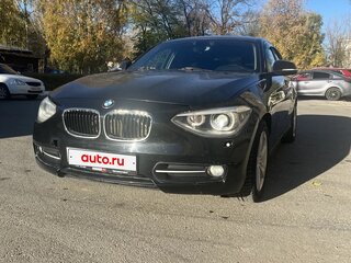 2012 BMW 1 серии 116i II (F20/F21), чёрный, 985000 рублей, вид 1