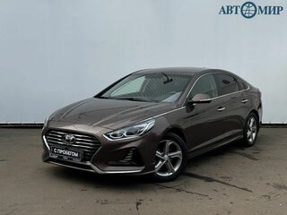 2017 Hyundai Sonata VII (LF) Рестайлинг, коричневый, 1775000 рублей, вид 1