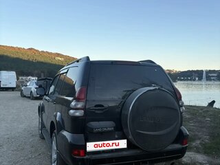 2007 Toyota Land Cruiser Prado 5-speed 120 Series Рестайлинг, чёрный, 2150000 рублей, вид 5