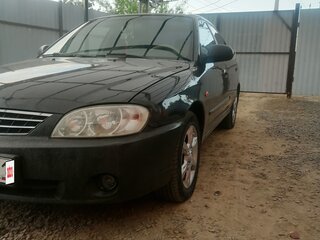 2007 Kia Spectra I Рестайлинг 2, чёрный, 285000 рублей, вид 1