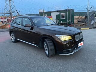 2014 BMW X1 20i I (E84) Рестайлинг, коричневый, 1780000 рублей, вид 4