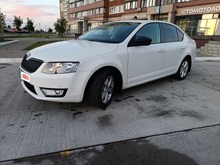 2015 Skoda Octavia III (A7), белый, 949000 рублей, вид 2