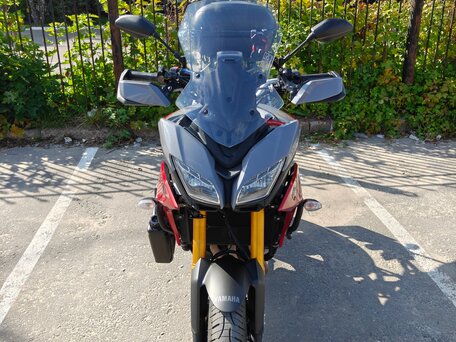 2019 Yamaha MT-09 Tracer (FJ-09), серый, 1130000 рублей, вид 1