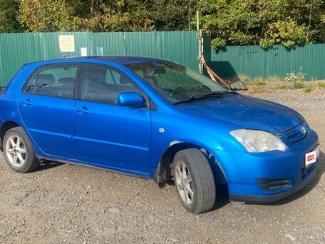 2006 Toyota Corolla IX (E120, E130) Рестайлинг, синий, вид 4