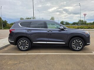 2021 Hyundai Santa Fe IV Рестайлинг, серый, 3380000 рублей, вид 4