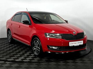 2017 Skoda Rapid I, красный, 1260000 рублей, вид 4