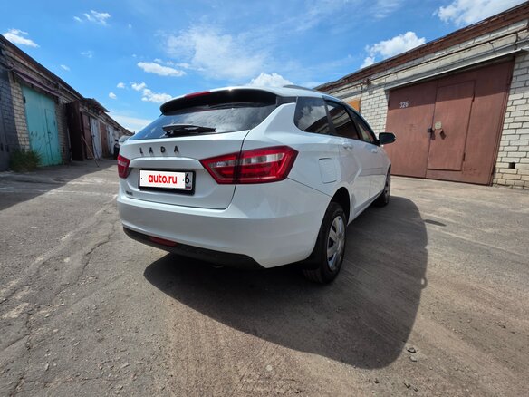 2018 Lada (ВАЗ) Vesta SW I, белый, 1000050 рублей - вид 8