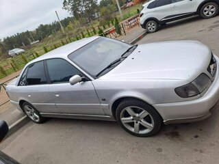 1994 Audi A6 I (C4), белый, 350000 рублей, вид 1