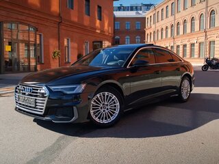 2023 Audi A6 45 TFSI Long V (C8) Рестайлинг, чёрный, 5300000 рублей, вид 3