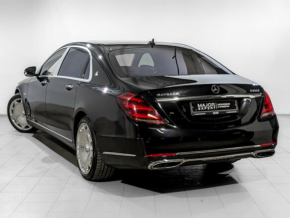 2018 Mercedes-Benz Maybach S-Класс 560 I (X222) Рестайлинг, чёрный, 4750000 рублей - вид 7