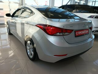 2015 Hyundai Elantra V (MD) Рестайлинг, серебристый, 1249000 рублей, вид 4