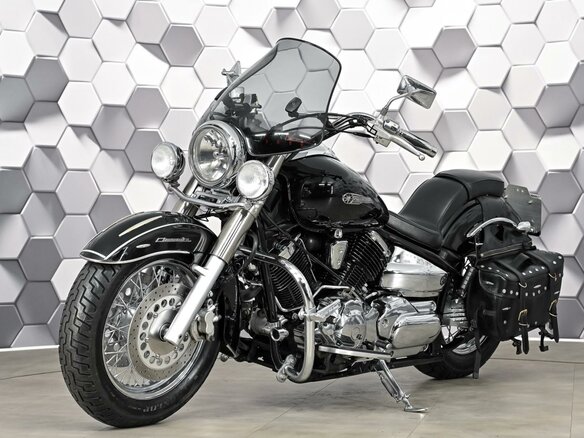 2003 Yamaha XVS1100, чёрный, 555000 рублей - вид 1