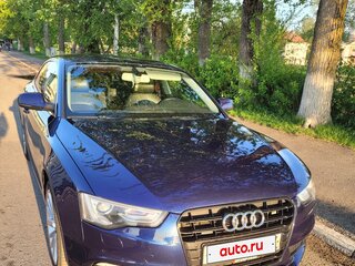2012 Audi A5 I (8T) Рестайлинг, синий, 1549000 рублей, вид 3