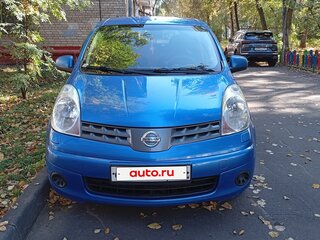 2008 Nissan Note I, синий, 580000 рублей, вид 1