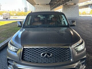 2020 Infiniti QX80 I Рестайлинг 2, серый, 4200000 рублей, вид 2