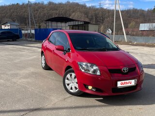 2008 Toyota Auris I, красный, 650000 рублей, вид 3