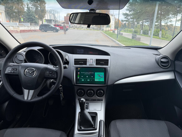 2009 Mazda 3 II (BL), белый, 729000 рублей - вид 8
