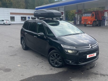2015 Citroen C4 Picasso Grand II, чёрный, 930000 рублей, вид 1