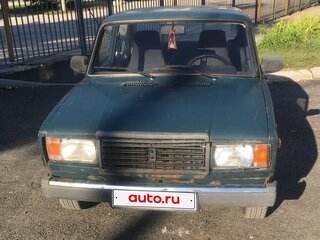 2009 Lada (ВАЗ) 2107, зелёный, 75000 рублей, вид 2