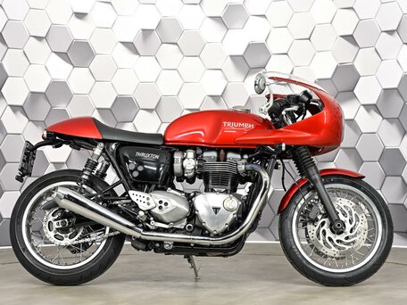2018 Triumph Thruxton, красный, 899000 рублей, вид 3