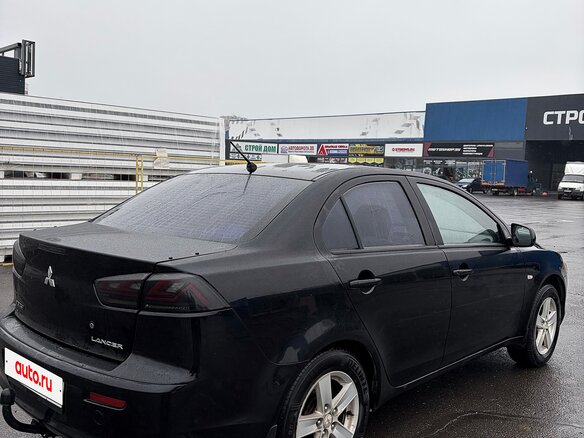 2008 Mitsubishi Lancer X, чёрный, 600000 рублей - вид 3